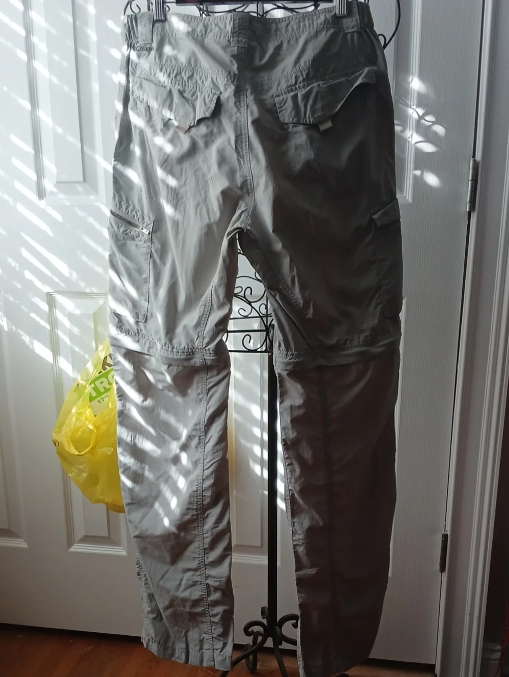 Columbia Men's Lightweight Convertible Cargo Pants - Gray